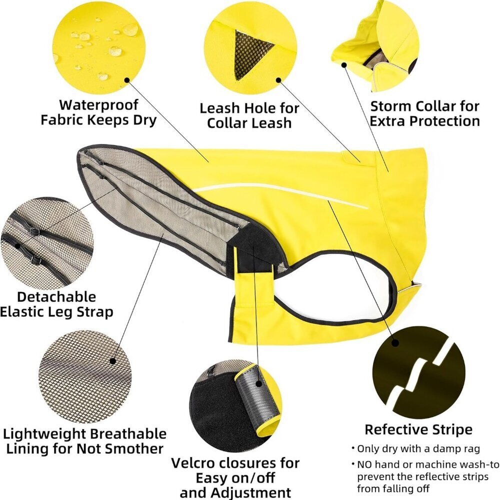 Dog Raincoat - Picture 3 of 5